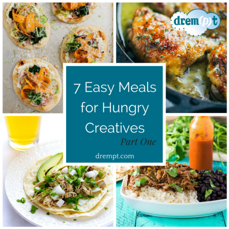 Brain Food - 7 Easy Meals for Hungry Creatives from Drempt.com